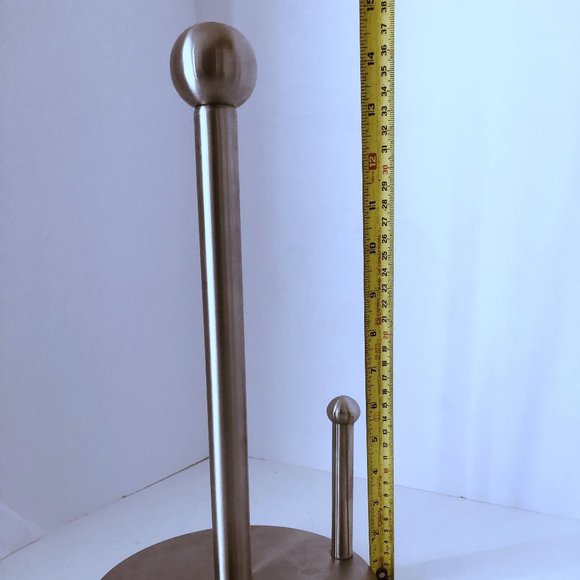 Stainless steel-Paper Towel Holder-silver brushed metal - Picture 6 of 8